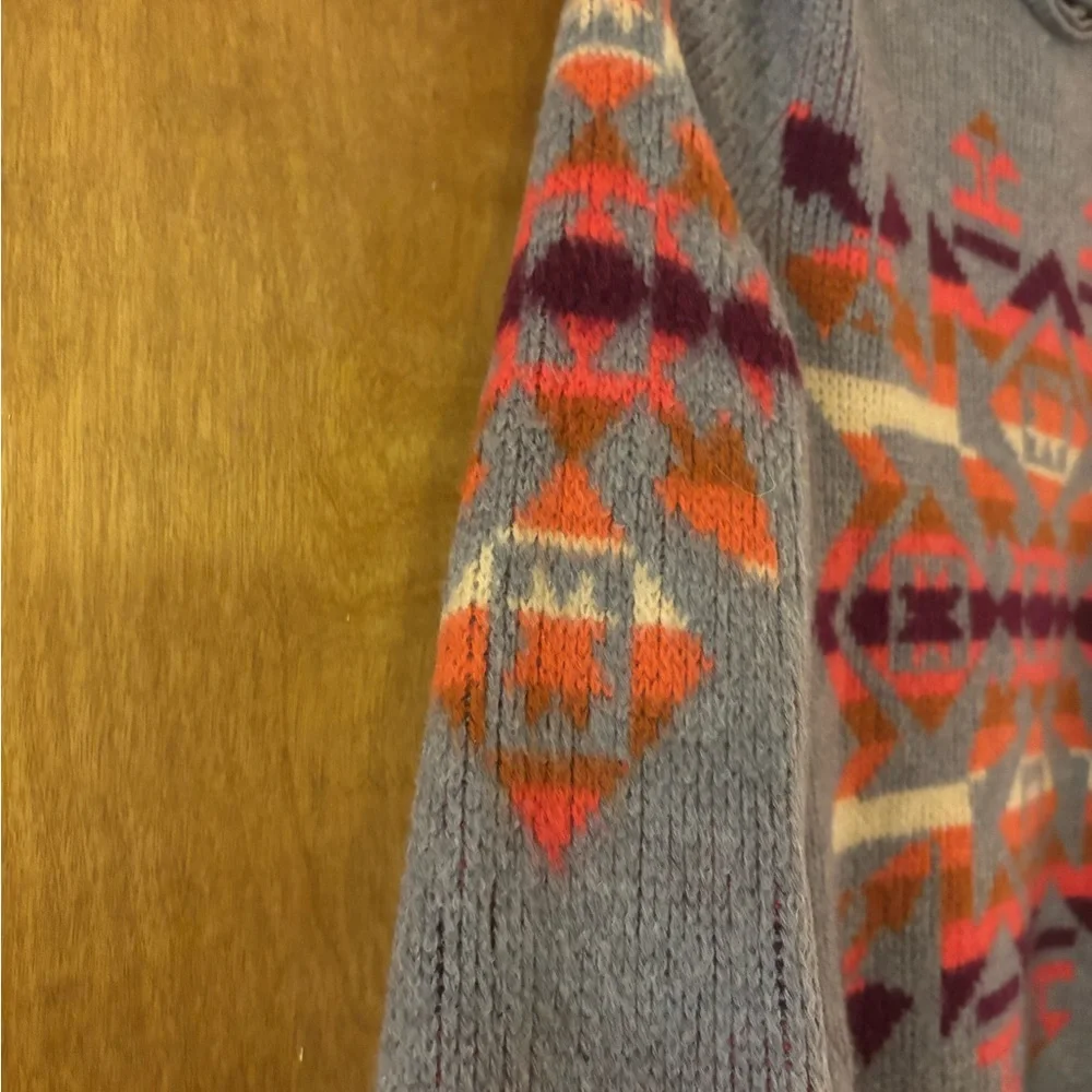 We The Free, Free People Gray and Pink Patterned Cardigan - Picture 6 of 12